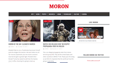 Desktop Screenshot of moron.com
